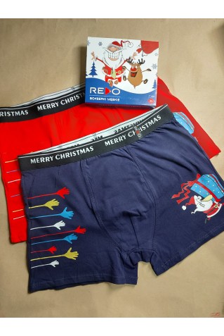 Чоловічі боксери Redo 1BE-635 з бавовни